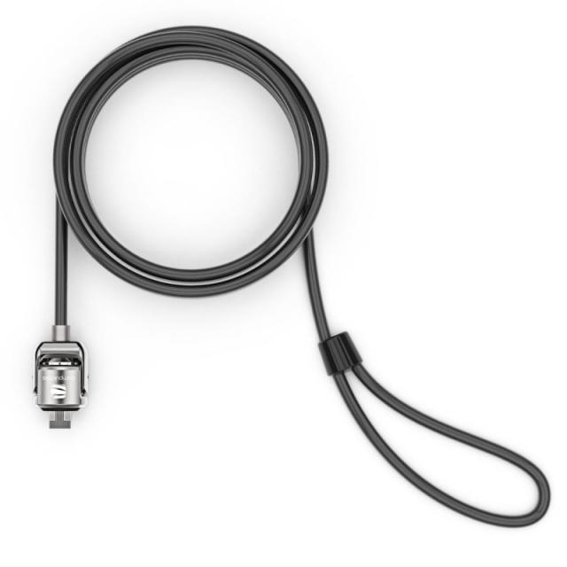 Compulocks - CL15 cable antirrobo Negro, Plata