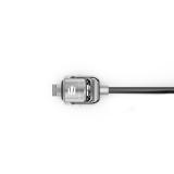 Compulocks - CL15 cable antirrobo Negro, Plata