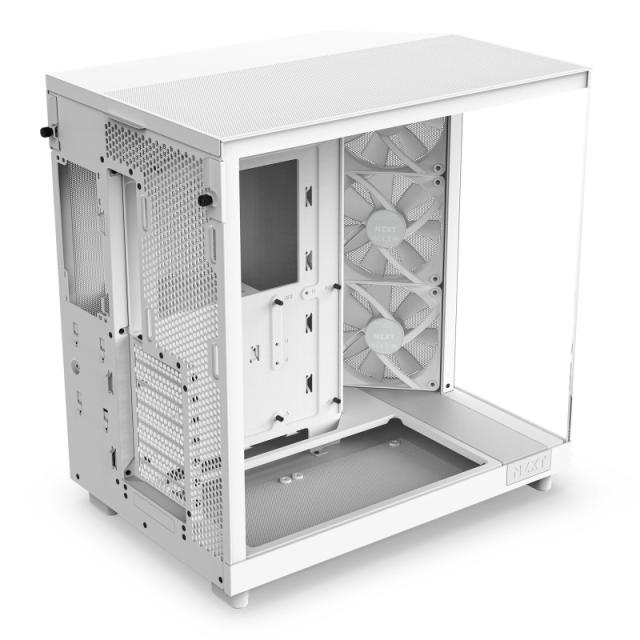 NZXT - H6 Flow RGB Midi Tower Blanco
