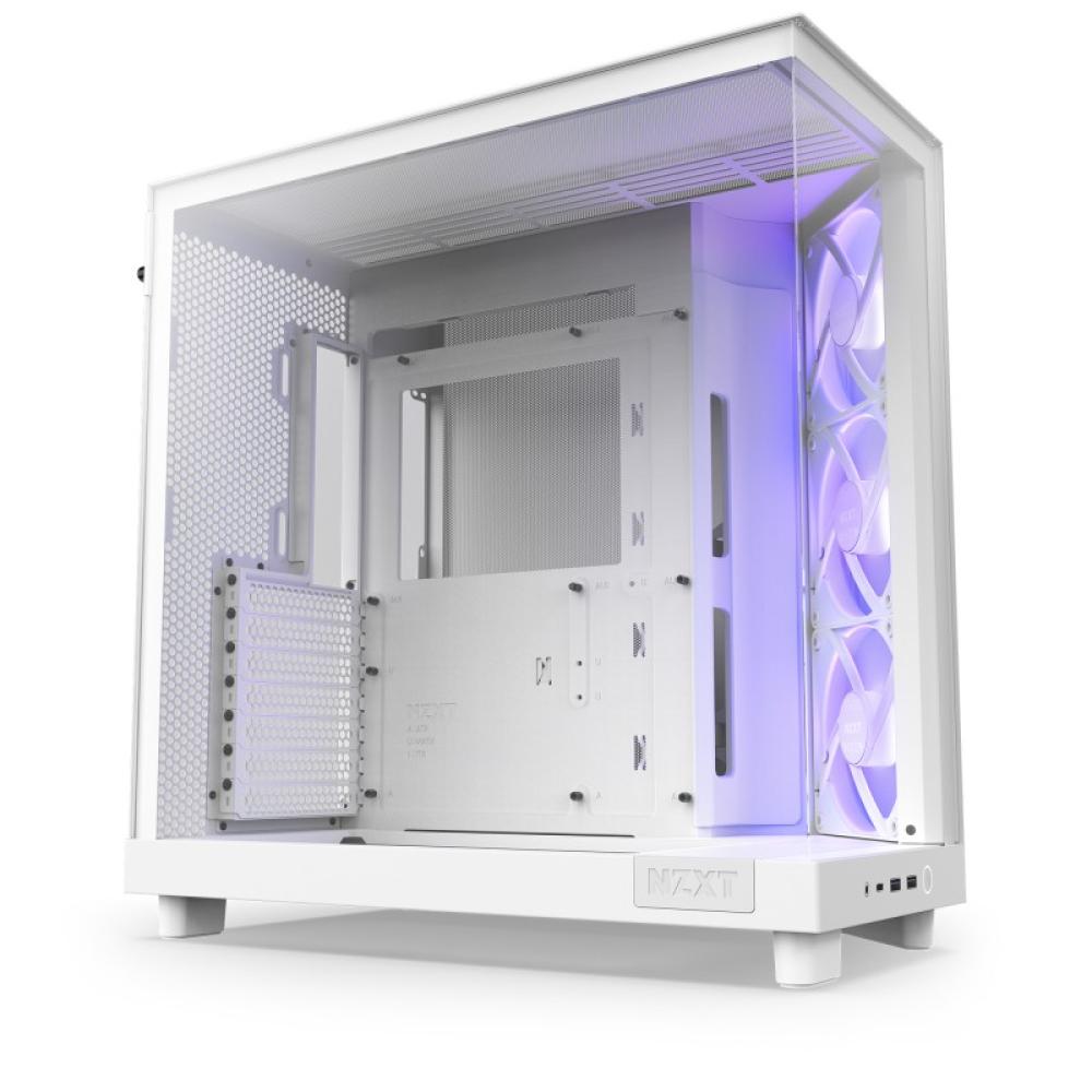 NZXT - H6 Flow RGB Midi Tower Blanco