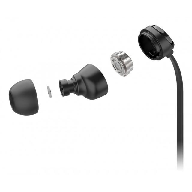Motorola - EARBUDS3CS auricular y casco Auriculares Alámbrico Dentro de oído Llamadas/Música USB Tipo C Negro
