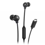 Motorola - EARBUDS3CS auricular y casco Auriculares Alámbrico Dentro de oído Llamadas/Música USB Tipo C Negro