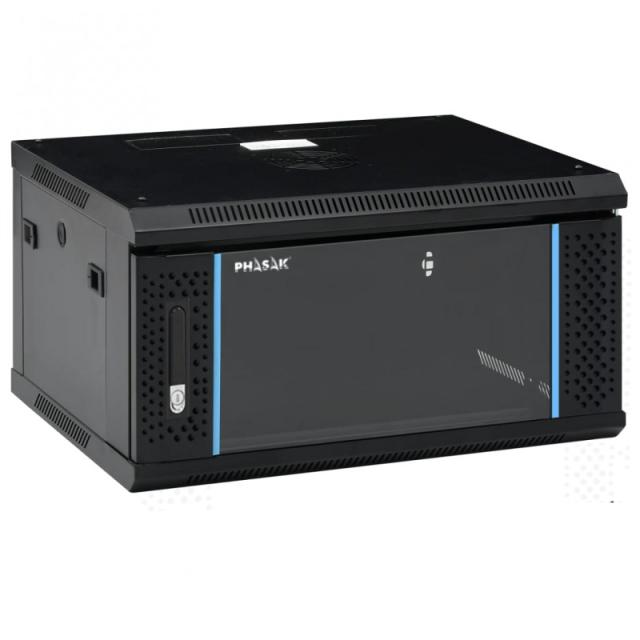 Phasak - Mural Rack Pro 19" 6U Desmontado - Envio Flat Pack - PHO 2106D