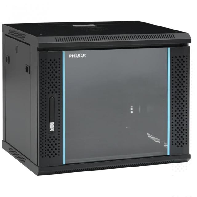 Phasak - Mural Rack Pro 19" 9U Desmontado - Envio Flat Pack - PHO 2109D