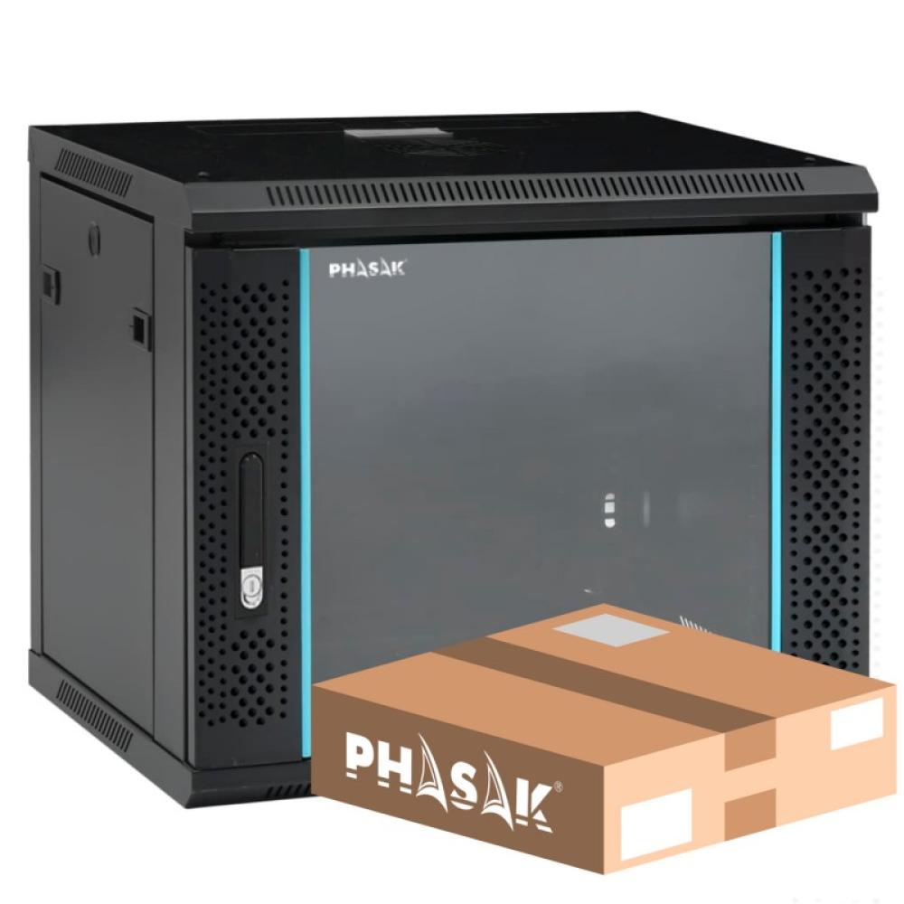 Phasak - Mural Rack Pro 19" 9U Desmontado - Envio Flat Pack - PHO 2109D