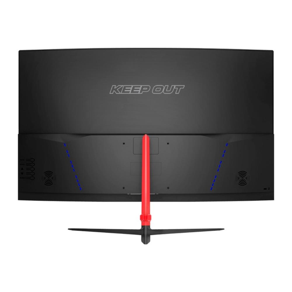 KeepOut - XGM27PRO+V3 pantalla para PC 68,6 cm (27") 1920 x 1080 Pixeles Full HD Negro, Rojo