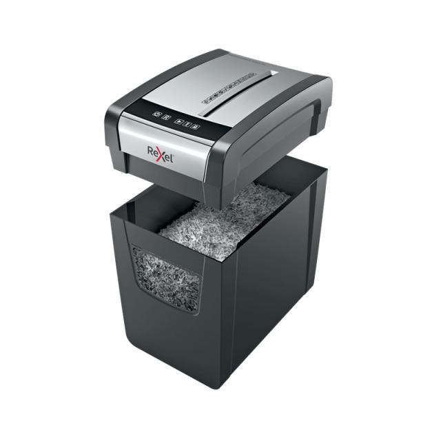 Rexel - Momentum X312-SL triturador de papel Corte en partículas 62 dB Negro, Gris