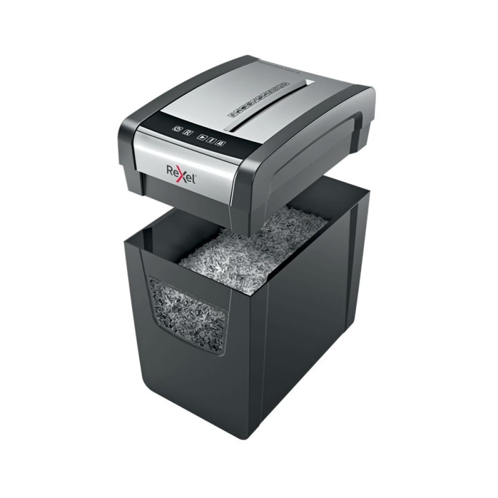 Rexel - Momentum X312-SL triturador de papel Corte en partículas 62 dB Negro, Gris