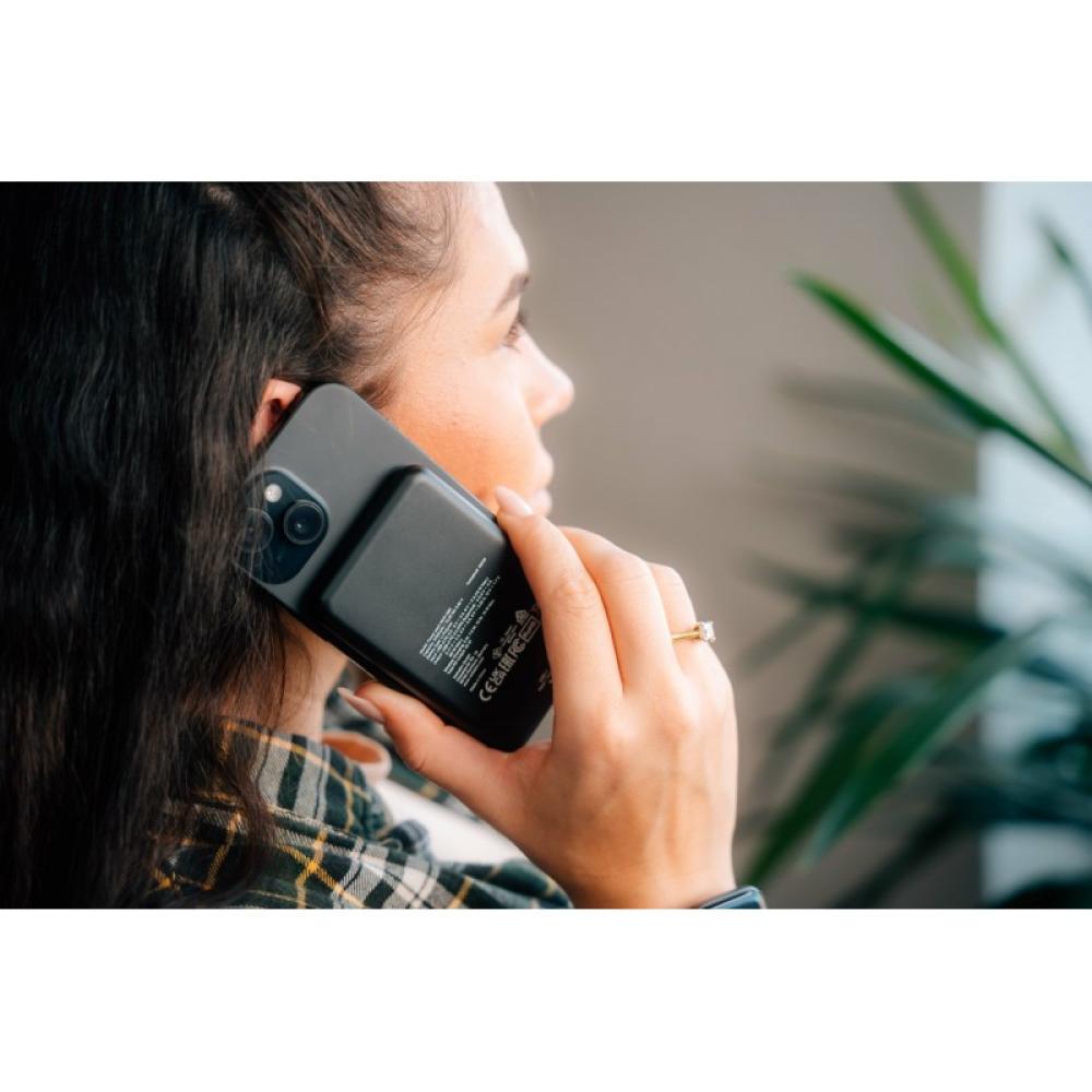 Verbatim - Charge ''n'' Go Polímero de litio 5000 mAh Cargador inalámbrico Negro