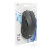 NGS - Black Mist ratón Oficina mano derecha USB tipo A Óptico 800 DPI