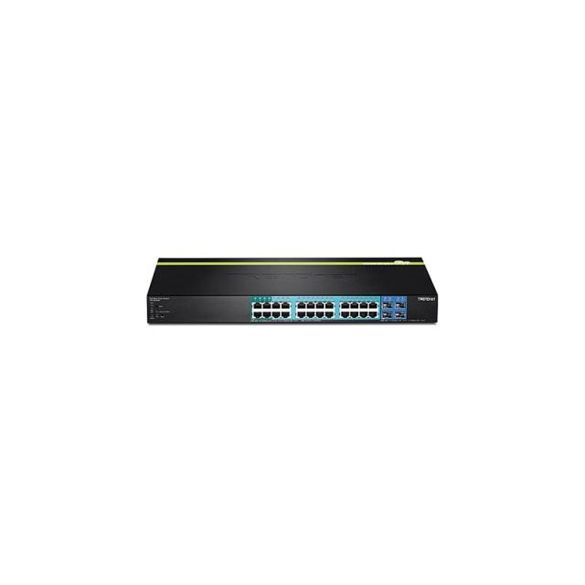 Trendnet - TPE-2840WS switch Gestionado Gigabit Ethernet (10/100/1000) Energía sobre Ethernet (PoE) 1U Negro