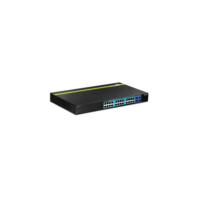 Trendnet - TPE-2840WS switch Gestionado Gigabit Ethernet (10/100/1000) Energía sobre Ethernet (PoE) 1U Negro