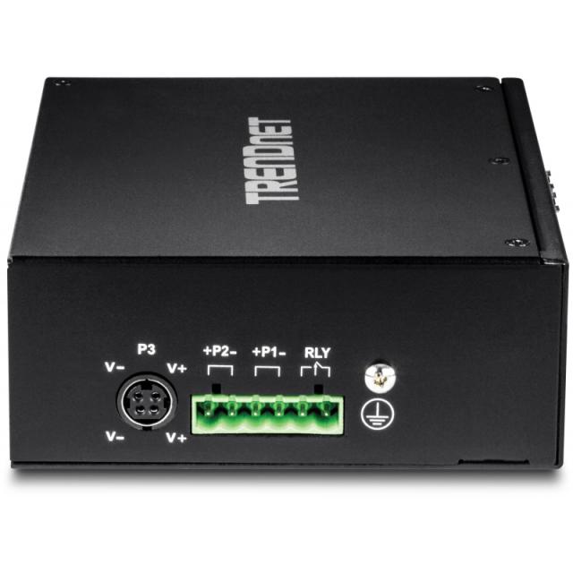 Trendnet - TI-PG102 switch No administrado Gigabit Ethernet (10/100/1000) Energía sobre Ethernet (PoE) Negro