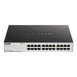 D-Link - GO-SW-24G No administrado L2 Gigabit Ethernet (10/100/1000) 1U Negro