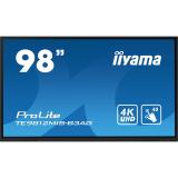 iiyama - TE9812MIS-B3AG pantalla de señalización Diseño de quiosco 2,48 m (97.5") LCD Wifi 400 cd / m² 4K Ultra HD Negro Pantall