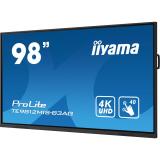 iiyama - TE9812MIS-B3AG pantalla de señalización Diseño de quiosco 2,48 m (97.5") LCD Wifi 400 cd / m² 4K Ultra HD Negro Pantall
