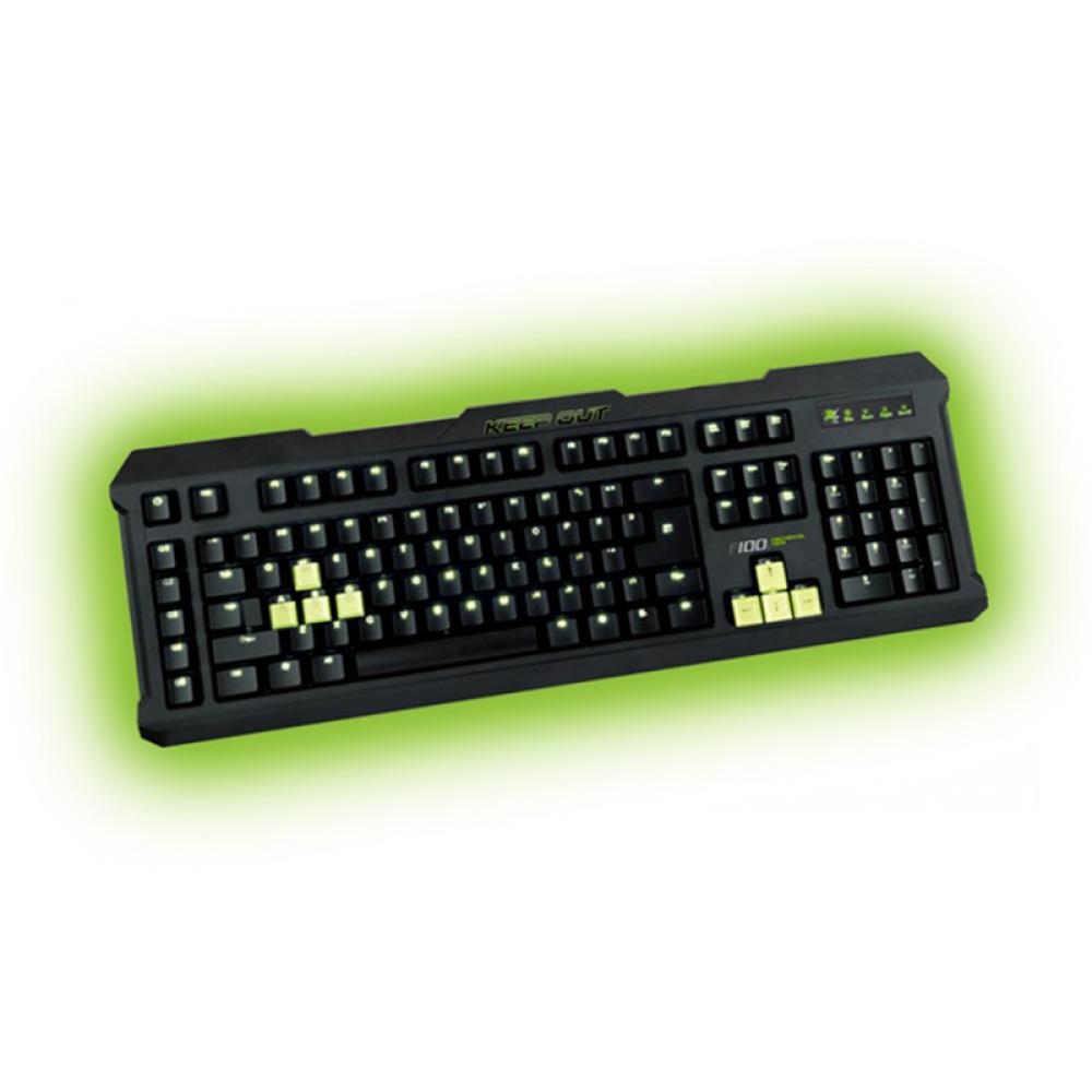 KeepOut - F100 teclado USB Negro