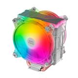 Mars Gaming - Disipador CPU Triple ARGB, 6 Heatpipes HCT, TDP 220 W, 2 Ventiladores 12 cm, MCPU66