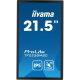 iiyama - TF2238MSC-B1 pantalla para PC 53,3 cm (21") 1920 x 1080 Pixeles Full HD LED Pantalla táctil Negro