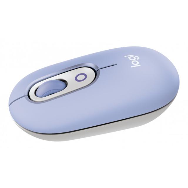 Logitech - POP Mouse, ratón inalámbrico Bluetooth compacto y portátil con botones programables y clics discretos, t - 910-007414