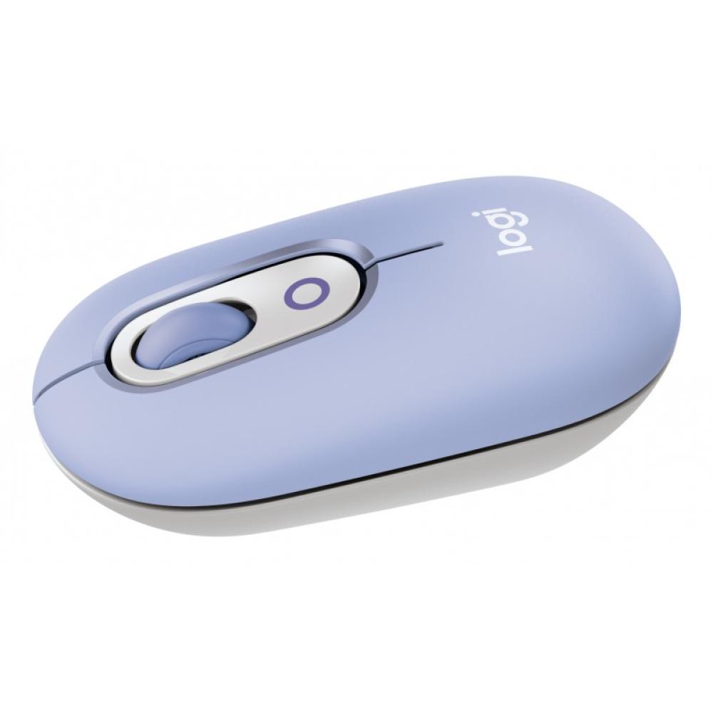 Logitech - POP Mouse, ratón inalámbrico Bluetooth compacto y portátil con botones programables y clics discretos, t - 910-007414