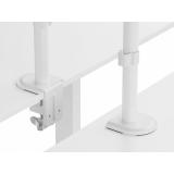 Equip - Soporte de escritorio articulado para monitor de 17«-32», blanco