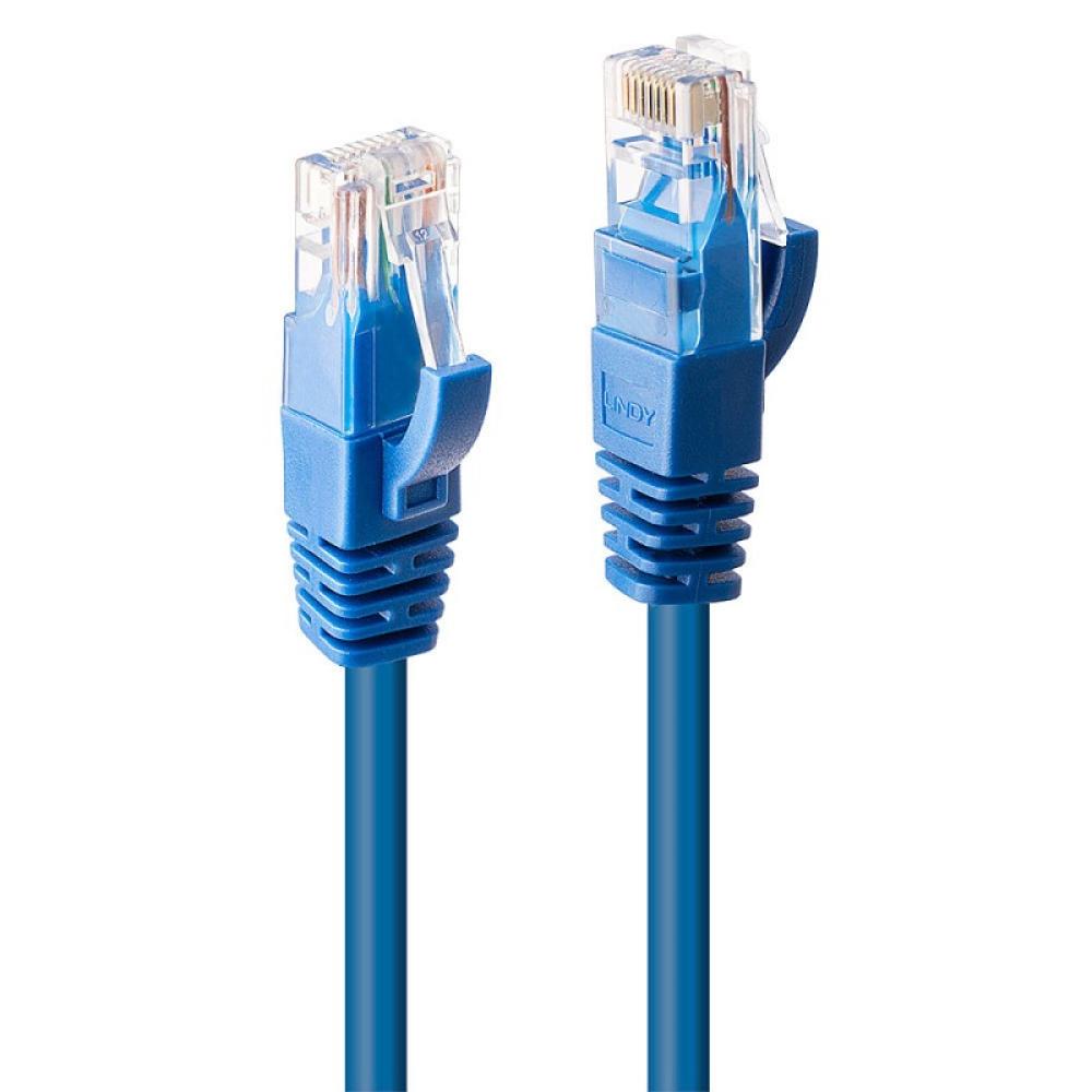 Lindy - 48022 cable de red Azul 10 m Cat6 U/UTP (UTP)