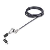 StarTech.com - Cable de Seguridad con Candado Universal 3 en 1 para Portátil - Cable Antirrobo Compatible con Noble Wedge&reg/Na