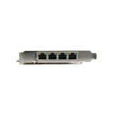 StarTech.com - Tarjeta PCI Express de Red Ethernet Gigabit con 4 Puertos RJ45 PoE Power over Ethernet