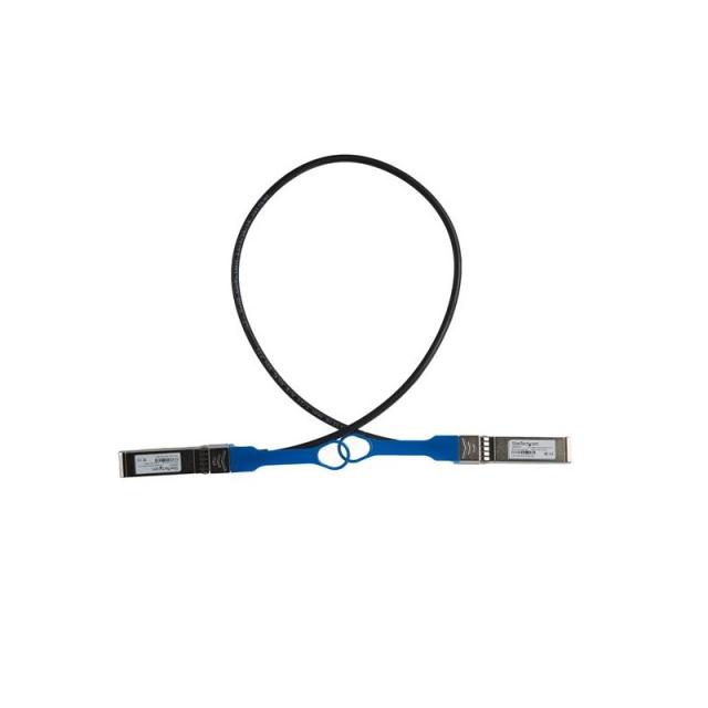StarTech.com - Cable de 0,65m Twinax Direct-Attach SFP+ a SFP+ Compatible con HPE JD095C - de Cobre SFP+ 10GbE - DAC Transceptor