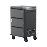 Ewent - EW1701 carrito y armario de dispositivo portátil Armario de gestión y carga para dispositivos portátiles Negro, Gris