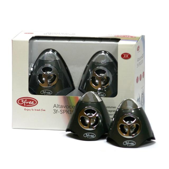 free - 3F-SPK100W 4W Negro altavoz