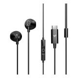 Energy Sistem - EasyPods Auriculares Alámbrico Dentro de oído Llamadas/Música USB Tipo C Negro