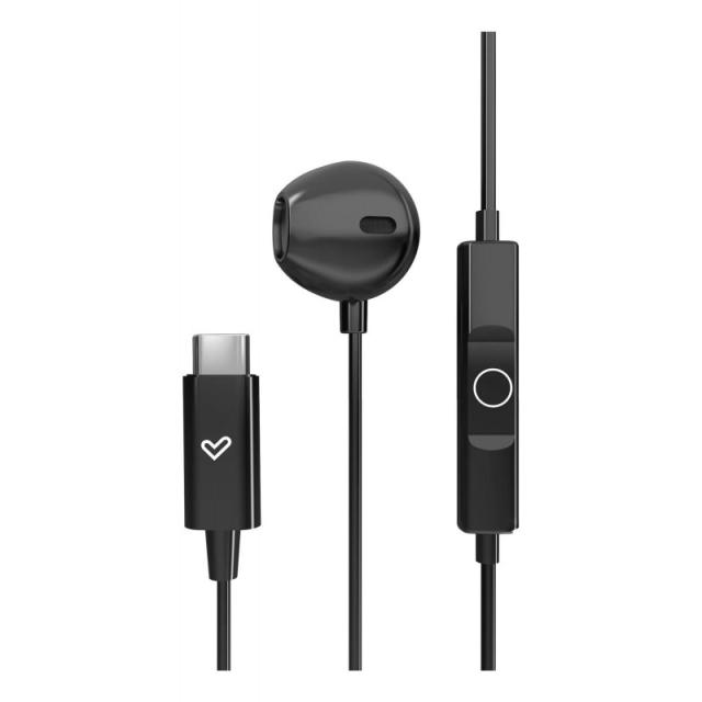 Energy Sistem - EasyPods Auriculares Alámbrico Dentro de oído Llamadas/Música USB Tipo C Negro
