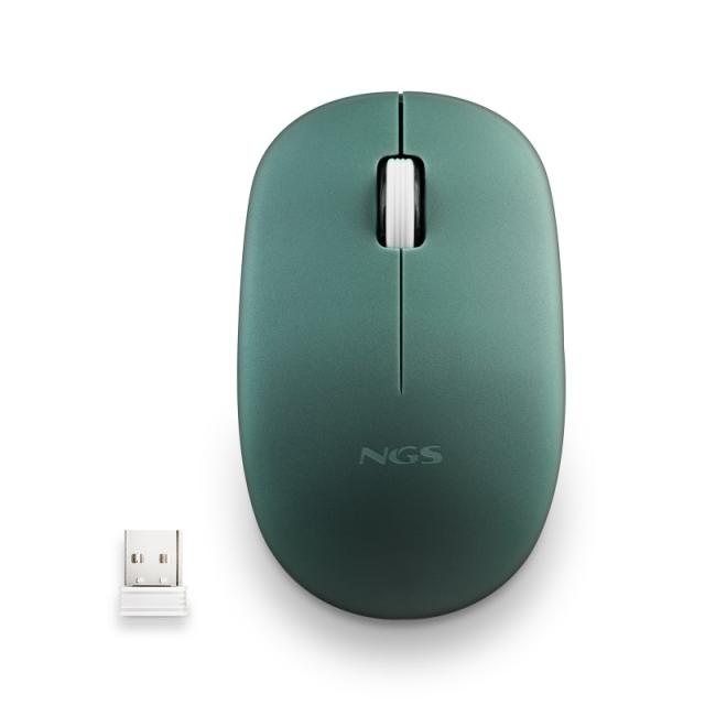 NGS - FOG PRO ratón Oficina Ambidextro RF inalámbrico Óptico 1000 DPI - NGS-MOUSE-1371