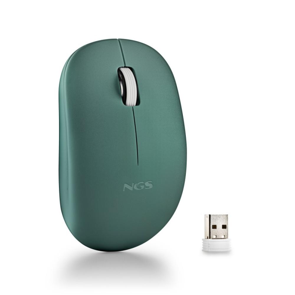 NGS - FOG PRO ratón Oficina Ambidextro RF inalámbrico Óptico 1000 DPI - NGS-MOUSE-1371