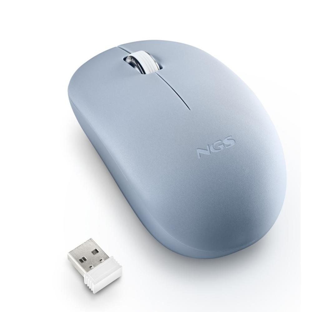 NGS - FOG PRO ratón Oficina Ambidextro RF inalámbrico Óptico 1000 DPI - NGS-MOUSE-1369