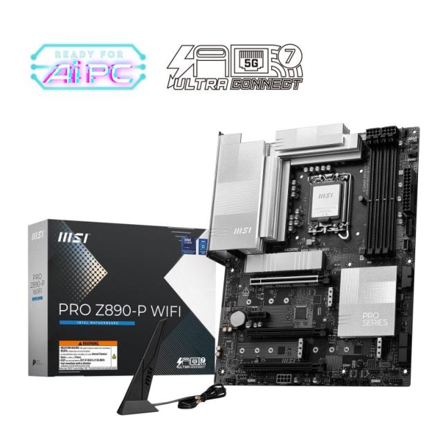 MSI - PRO Z890-P WIFI placa base Intel Z890 LGA 1851 (Socket V1) ATX