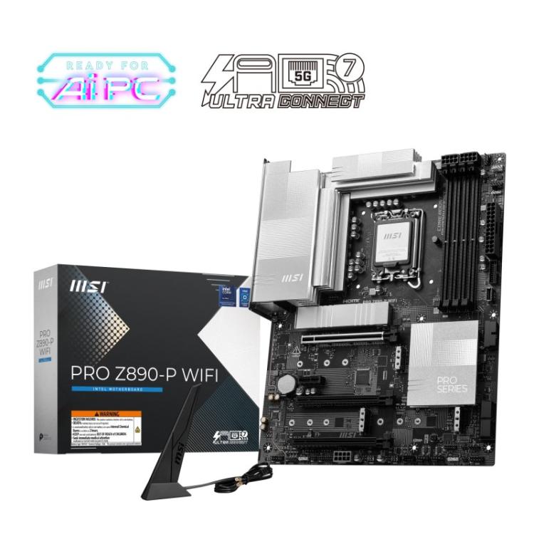 MSI - PRO Z890-P WIFI placa base Intel Z890 LGA 1851 (Socket V1) ATX