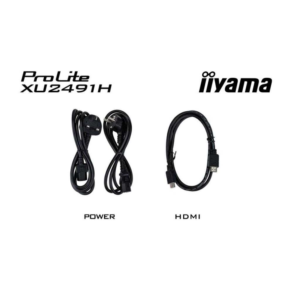 iiyama - ProLite XU2491H-B1 pantalla para PC 60,5 cm (23.8") 1920 x 1080 Pixeles Full HD LED Negro