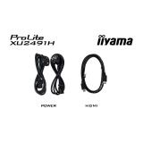 iiyama - ProLite XU2491H-B1 pantalla para PC 60,5 cm (23.8") 1920 x 1080 Pixeles Full HD LED Negro