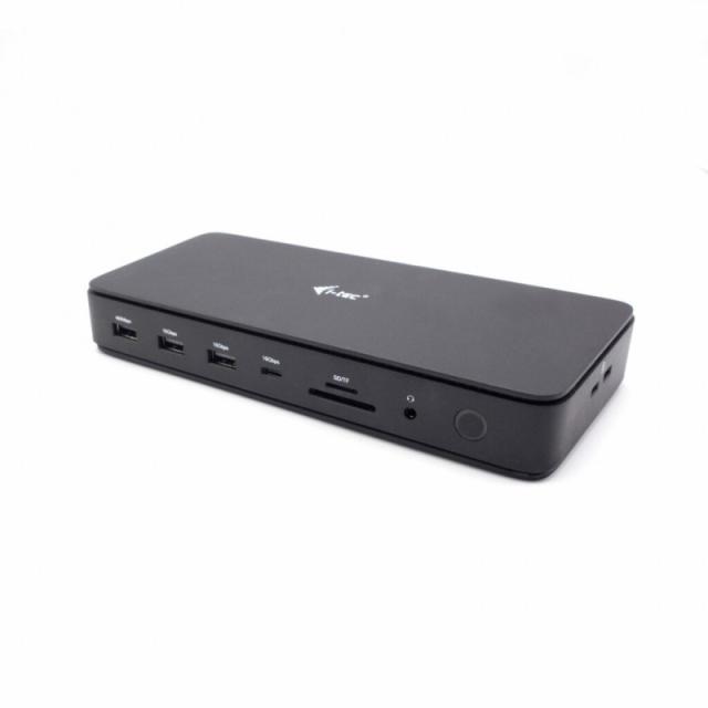 i-tec - Thunderbolt 4 Dual DisplayPort Docking Station PRO + Power Delivery 92 W