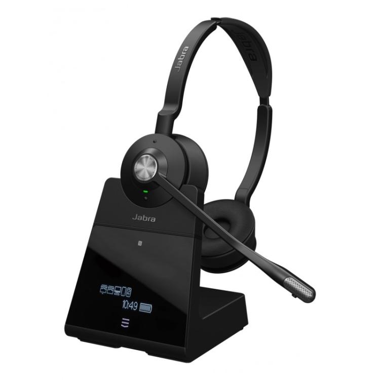 Jabra - Engage 75 SE Auriculares Inalámbrico Diadema Oficina/Centro de llamadas Bluetooth Negro - 9659-583-111