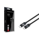 Conceptronic - ETTA04B20 cable USB USB4 Gen 3x2 2 m USB C Negro