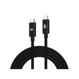 Conceptronic - ETTA04B12 cable USB USB4 Gen 3x2 1,2 m USB C Negro