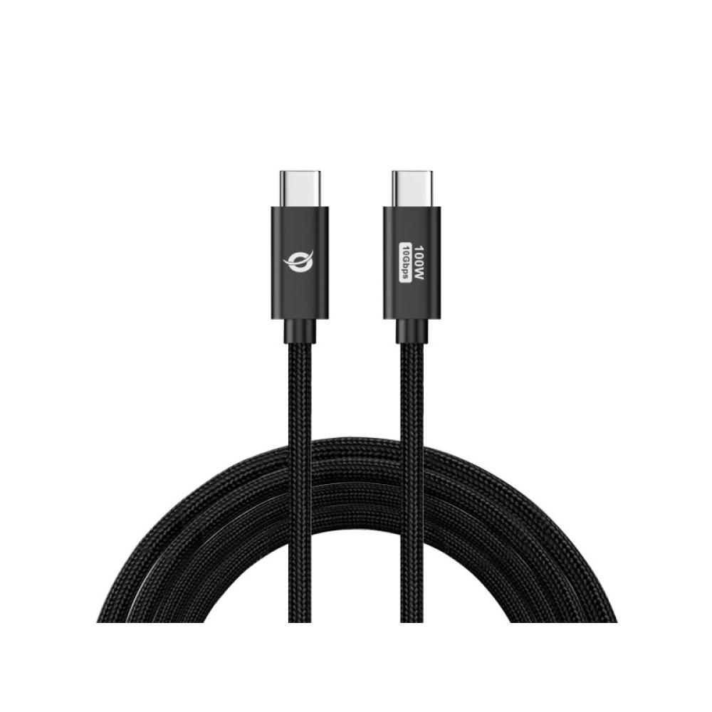 Conceptronic - ETTA02B20 cable USB USB 3.2 Gen 2 (3.1 Gen 2) 2 m USB C Negro