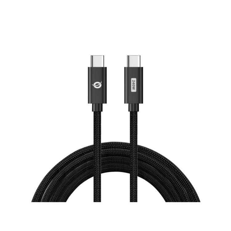 Conceptronic - ETTA03B20 cable USB USB 2.0 2 m USB C Negro