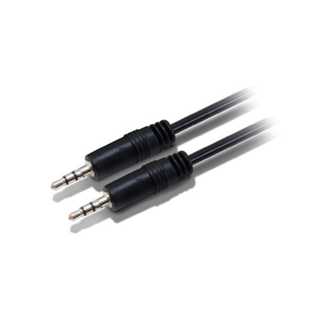Equip - 14708107 cable de audio 2,5 m 3,5mm Negro