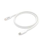 Equip - 128361 Cable USB 3.2 Gen 1 C a C, M/M , 1,0m, PD 60W, 5Gbps, Blanco