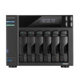 Asustor - LOCKERSTOR 6 NAS Escritorio Ethernet Negro N5105